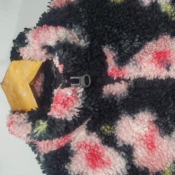 Sandy Liang X Target Jacket Womens Size Xs X-small Black Pink Green Flor… - Picture 5 of 12